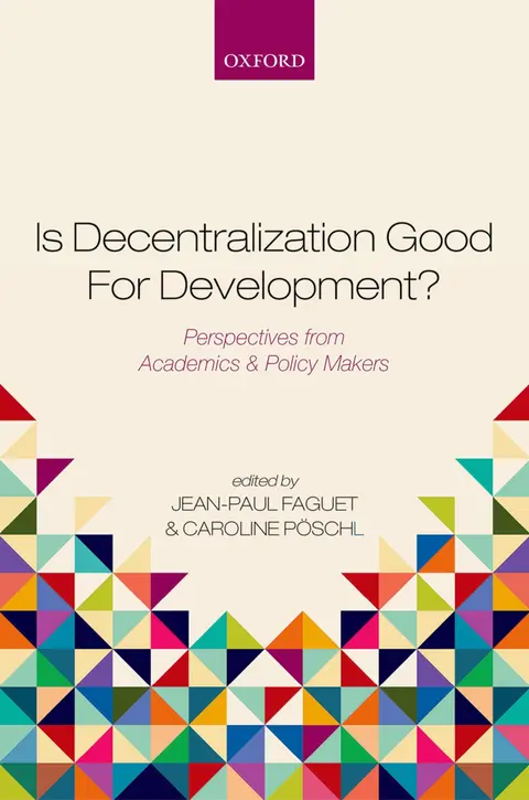 Cover of Is Decentralization Good for Development?