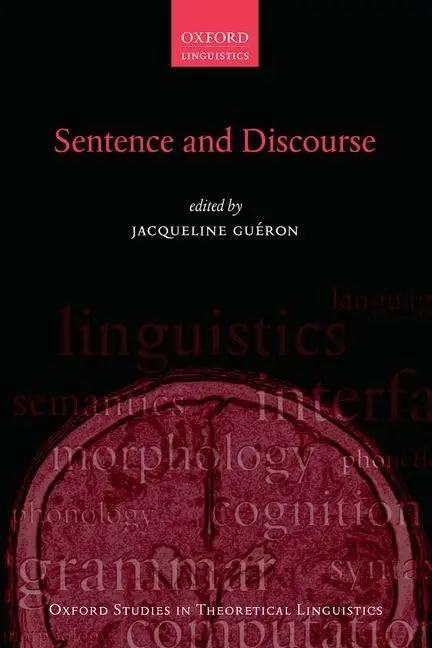 Cover of Sentence and Discourse