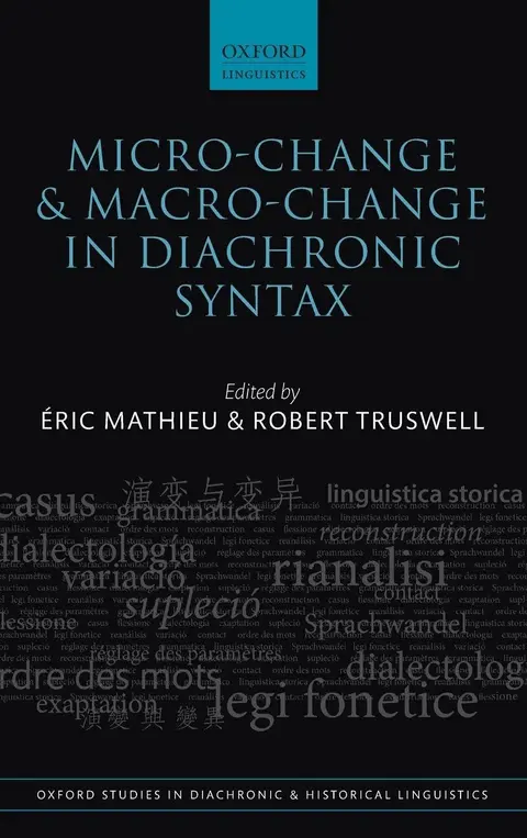 Cover of Micro-Change and Macro-Change in Diachronic Syntax