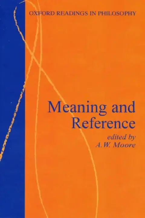 Cover of Meaning and Reference