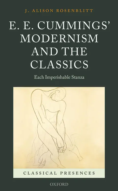 Cover of E. E. Cummings' Modernism and the Classics