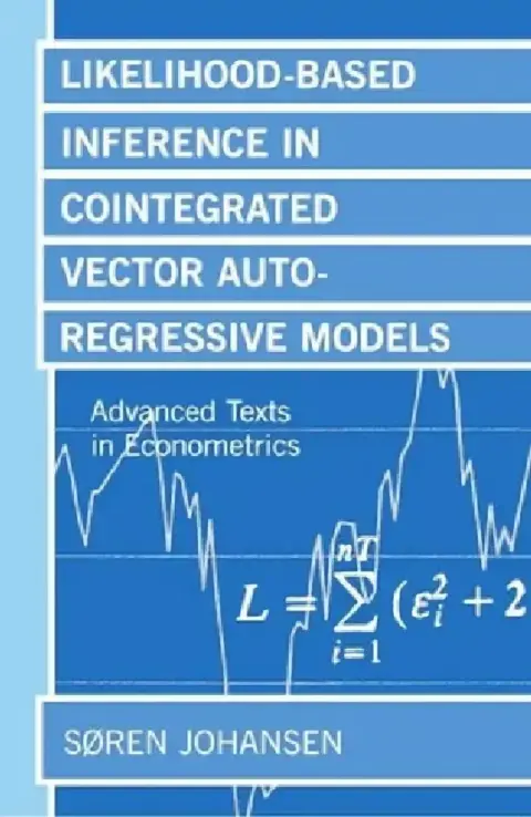 Cover of Likelihood-Based Inference in Cointegrated Vector Autoregressive Models