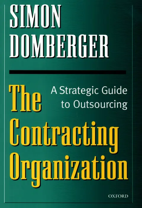 Cover of The Contracting Organization