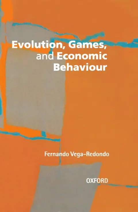 Cover of Evolution, Games, and Economic Behaviour