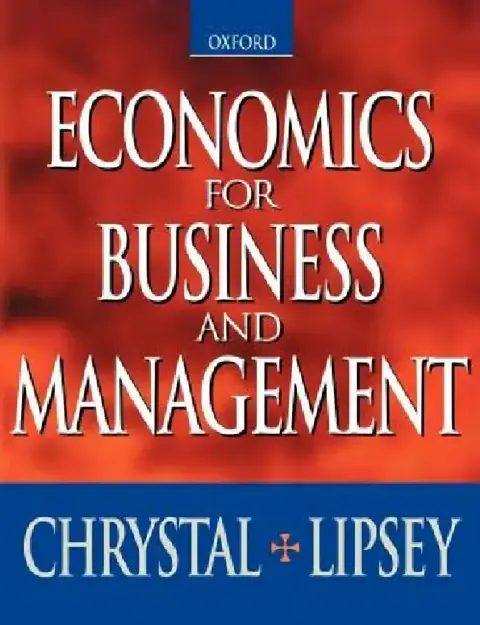 Cover of Economics for Business and Management (Paperback)