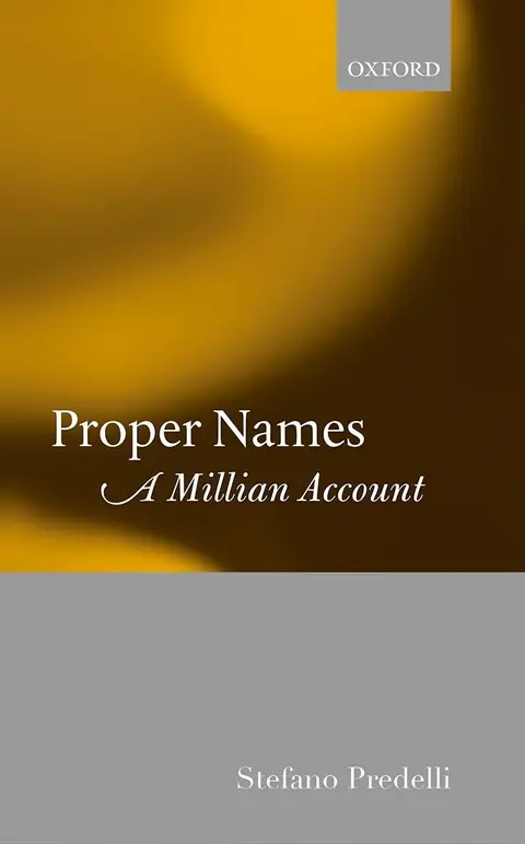 Cover of Proper Names