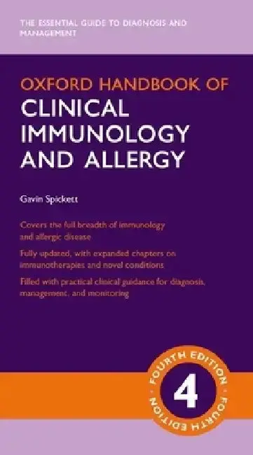 Cover of Oxford Handbook of Clinical Immunology and Allergy