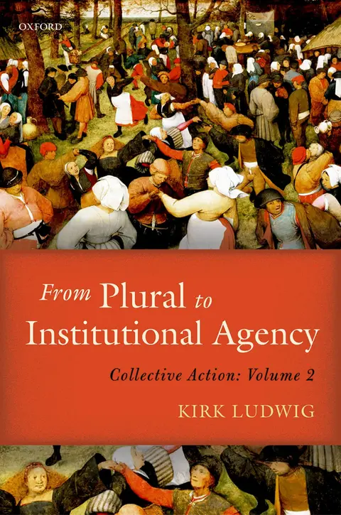 Cover of From Plural to Institutional Agency