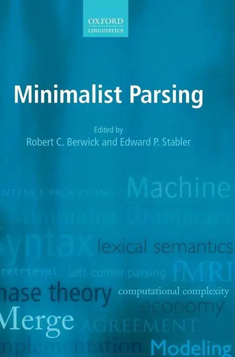 Cover of Minimalist Parsing