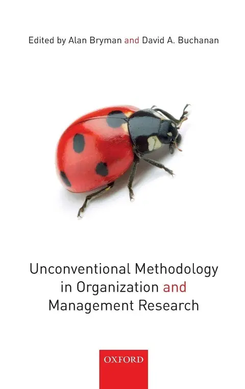 Cover of Unconventional Methodology in Organization and Management Research