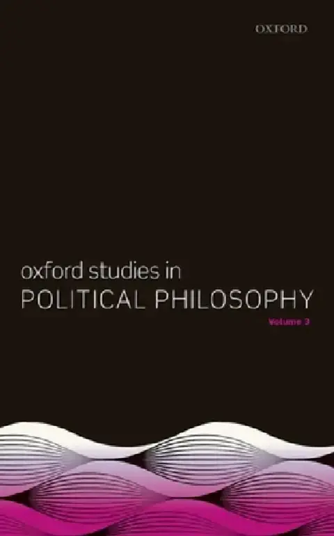 Cover of Oxford Studies in Political Philosophy, Volume 3