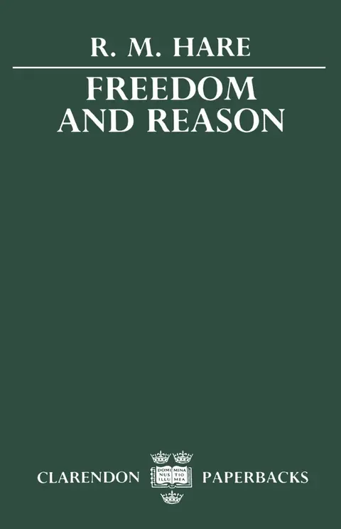 Cover of Freedom and Reason