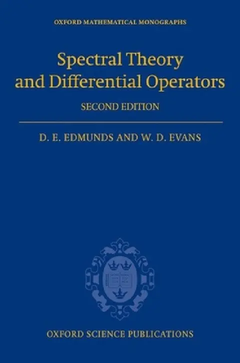Cover of Spectral Theory and Differential Operators