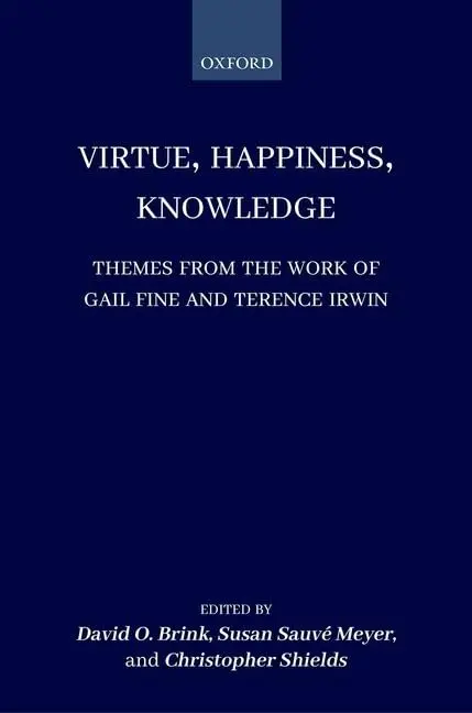 Cover of Virtue, Happiness, Knowledge