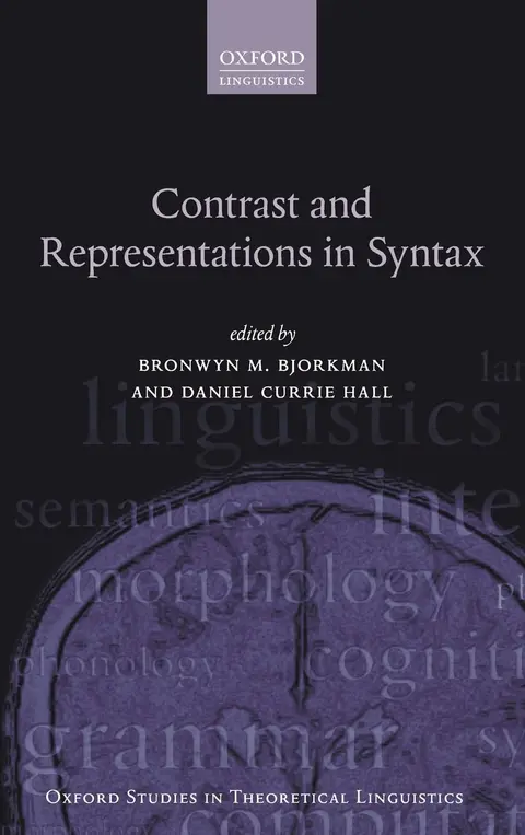 Cover of Contrast and Representations in Syntax