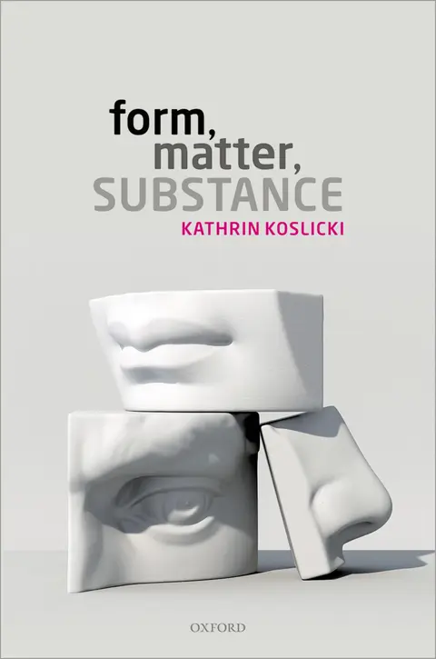 Cover of Form, Matter, Substance