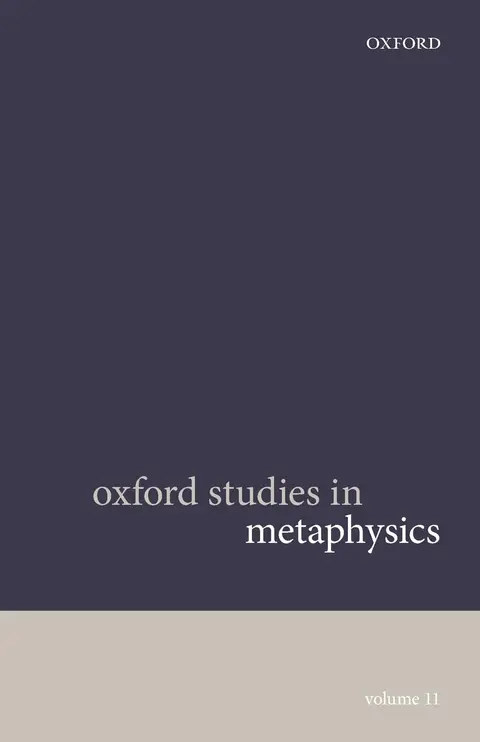 Cover of Oxford Studies in Metaphysics