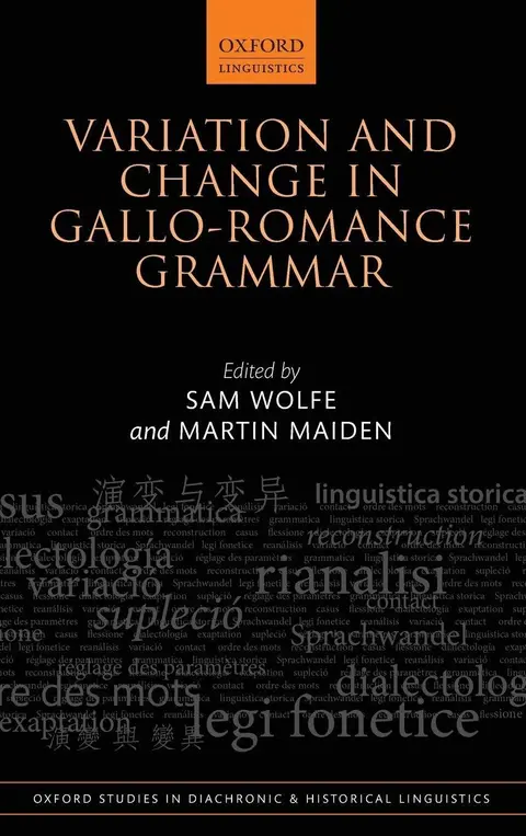 Cover of Variation and Change in Gallo-Romance Grammar