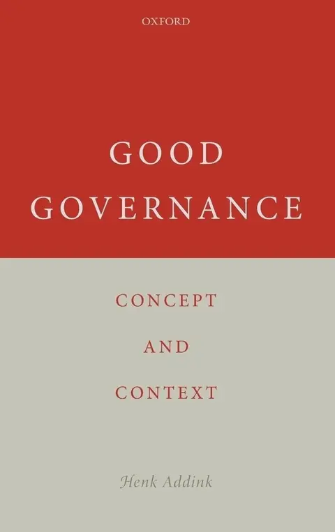 Cover of Good Governance