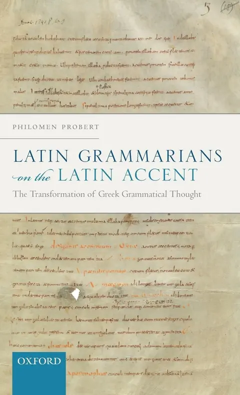 Cover of Latin Grammarians on the Latin Accent