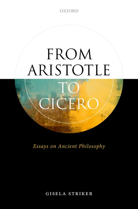 Cover of From Aristotle to Cicero