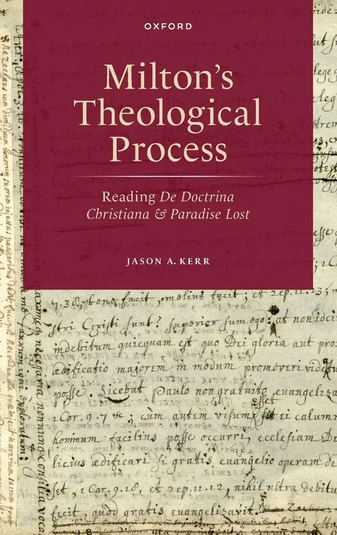 Cover of Milton's Theological Process