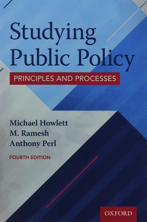 Cover of Studying Public Policy