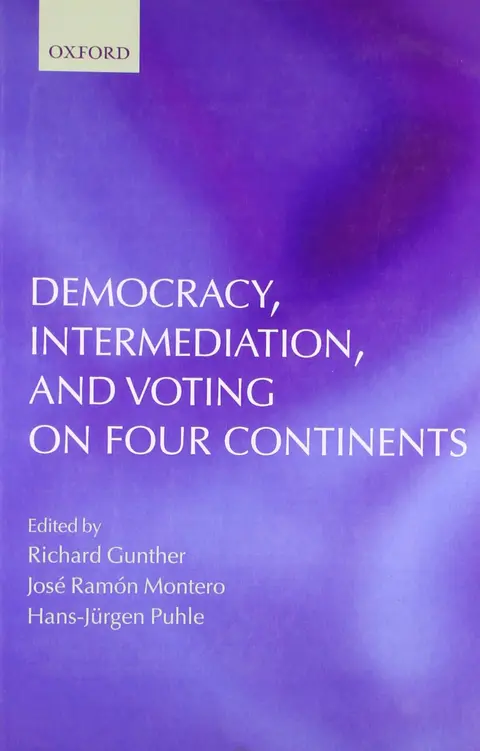 Cover of Democracy, Intermediation, and Voting on Four Continents
