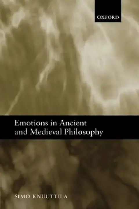Cover of Emotions in Ancient and Medieval Philosophy
