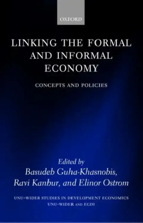Cover of Linking the Formal and Informal Economy