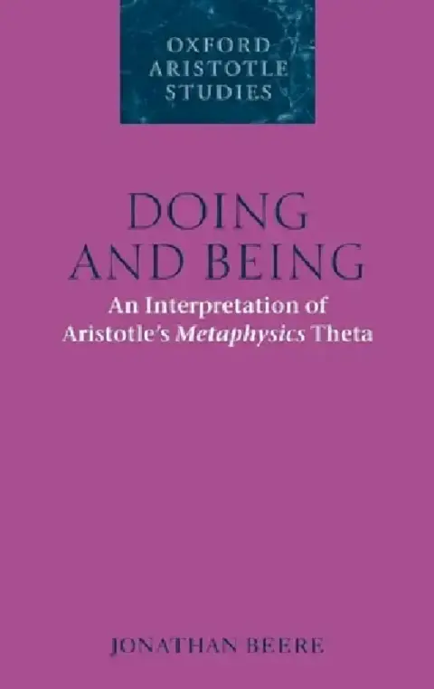 Cover of Doing and Being