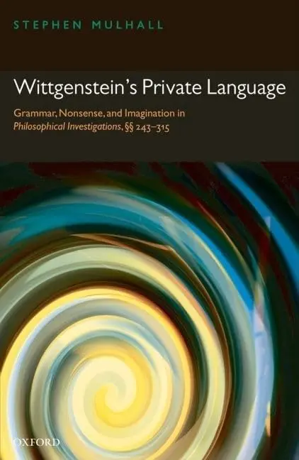 Cover of Wittgenstein's Private Language