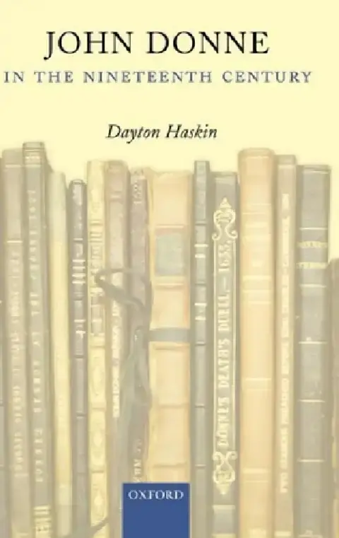 Cover of John Donne in the Nineteenth Century