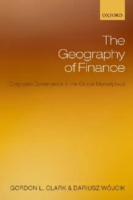 Cover of The Geography of Finance