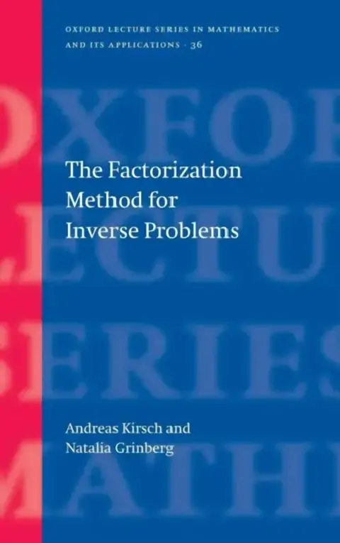 Cover of The Factorization Method for Inverse Problems