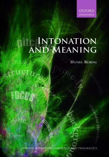 Cover of Intonation and Meaning