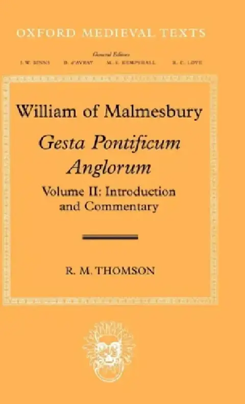 Cover of William of Malmesbury