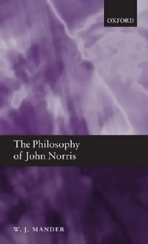 Cover of Philosophy of John Norris C