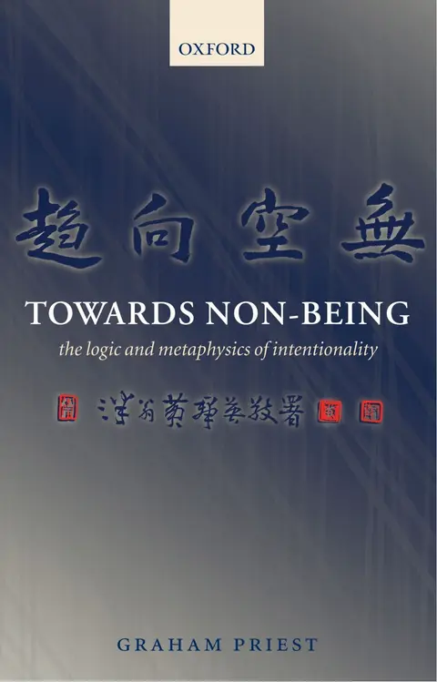 Cover of Towards Non-Being