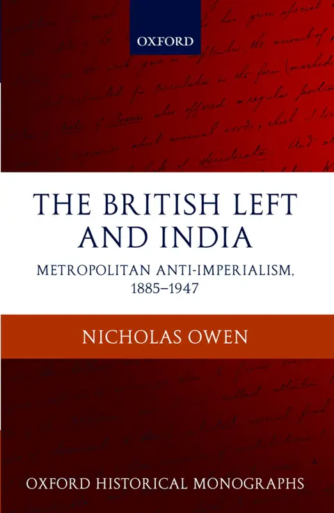 Cover of The British Left and India