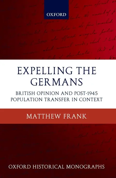 Cover of Expelling the Germans