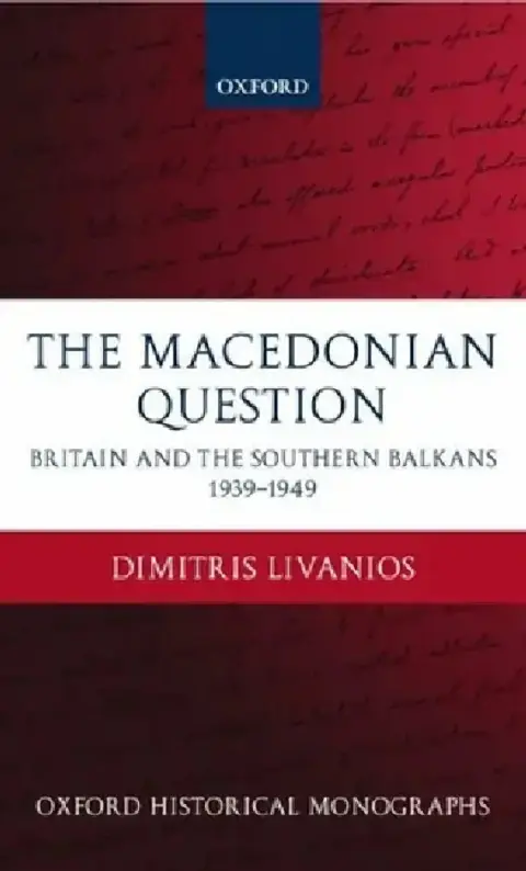 Cover of The Macedonian Question