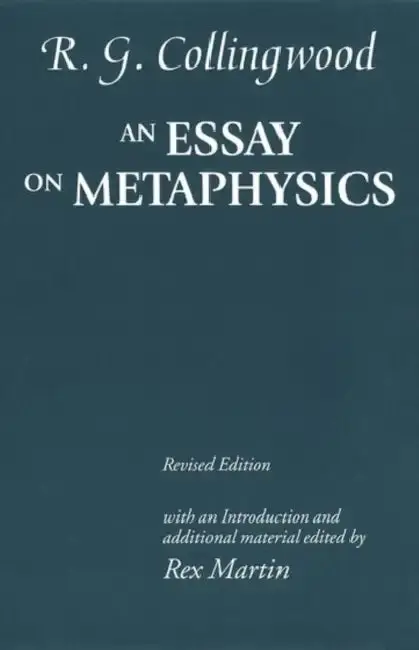 Cover of An Essay on Metaphysics