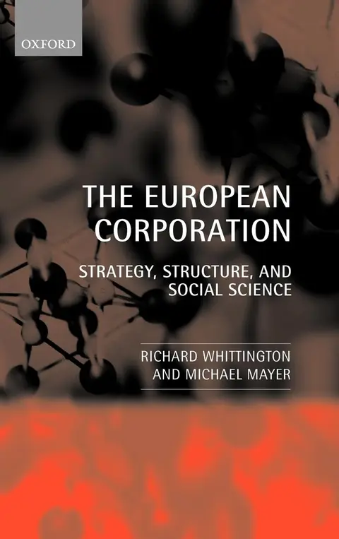 Cover of The European Corporation
