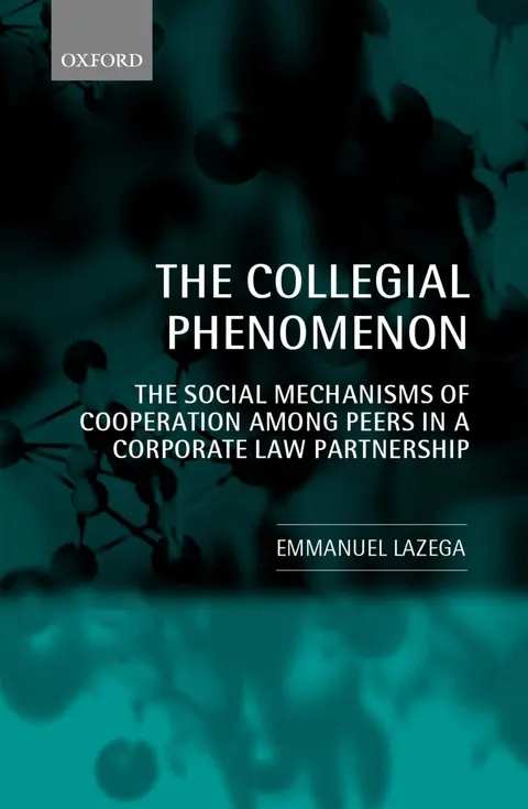 Cover of The Collegial Phenomenon