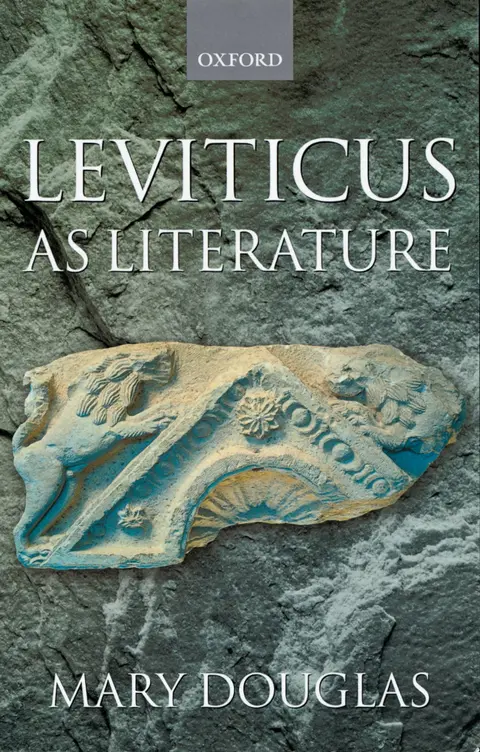 Cover of Leviticus as Literature