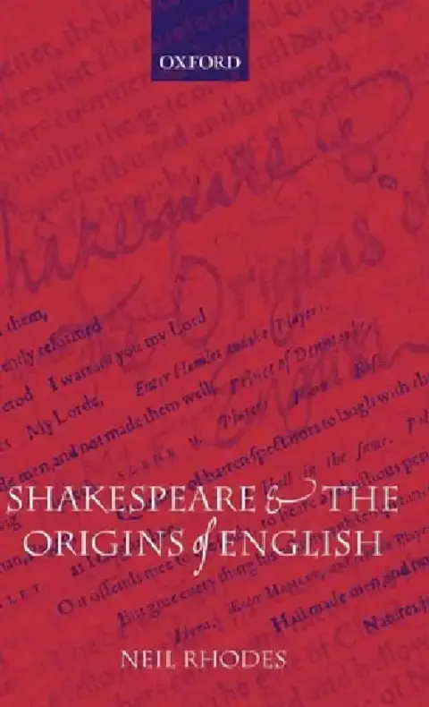 Cover of Shakespeare and the Origins of English