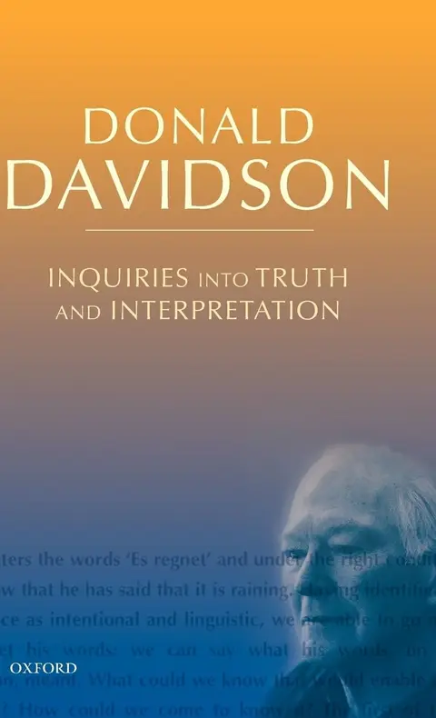 Cover of Inquiries into Truth and Interpretation