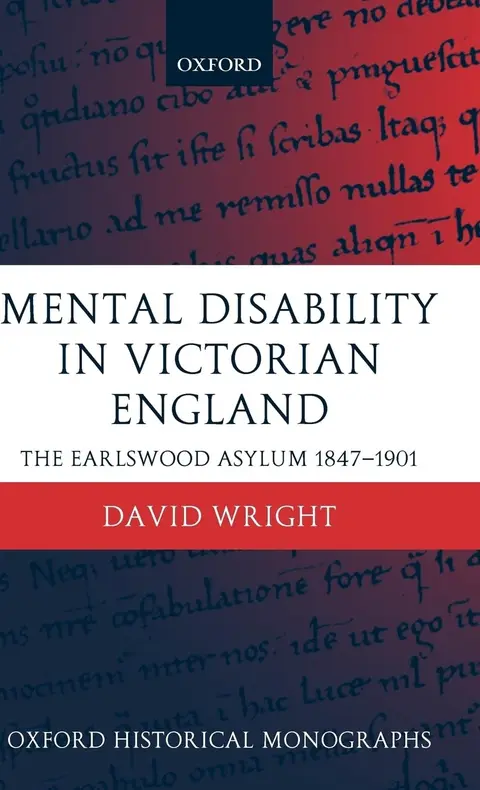 Cover of Mental Disability in Victorian England