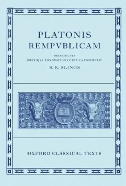 Cover of Platonis Respublica